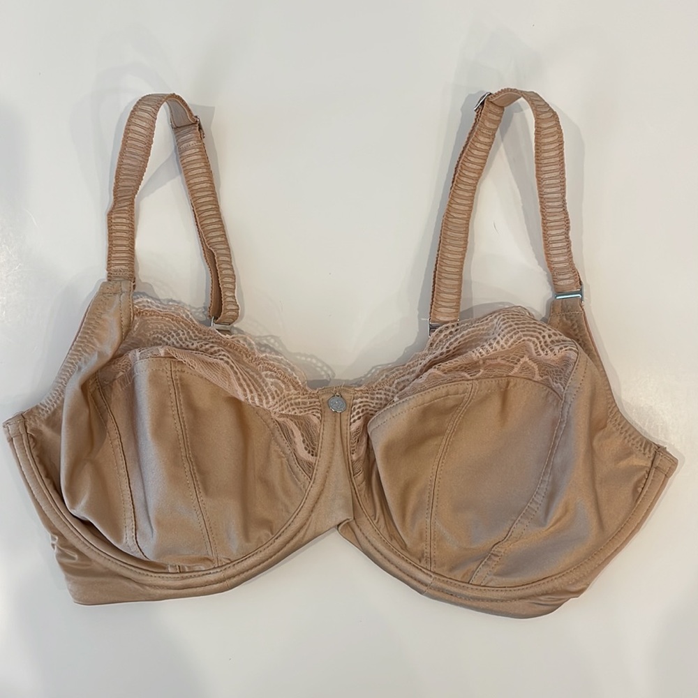 Birdsong beige bra, size 32DDD